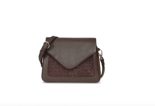 Italian Leather & Suede Crossbody
