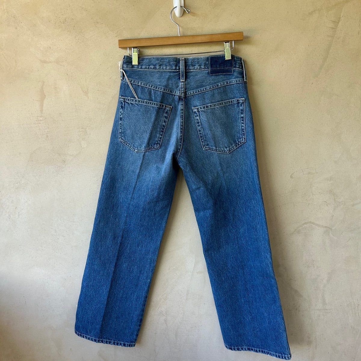 AMO Cropped, Wide Leg Jeans