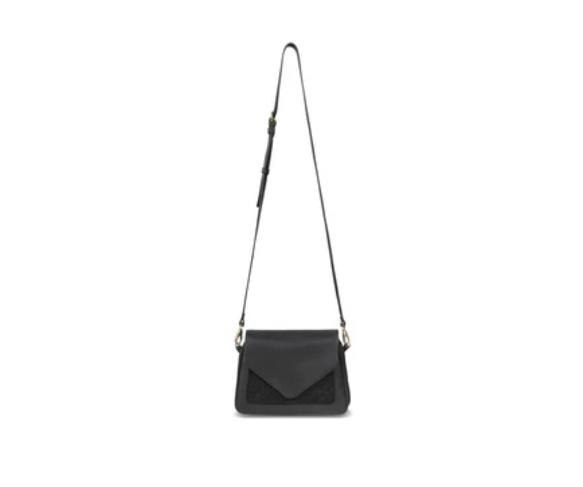 Italian Leather & Suede Crossbody