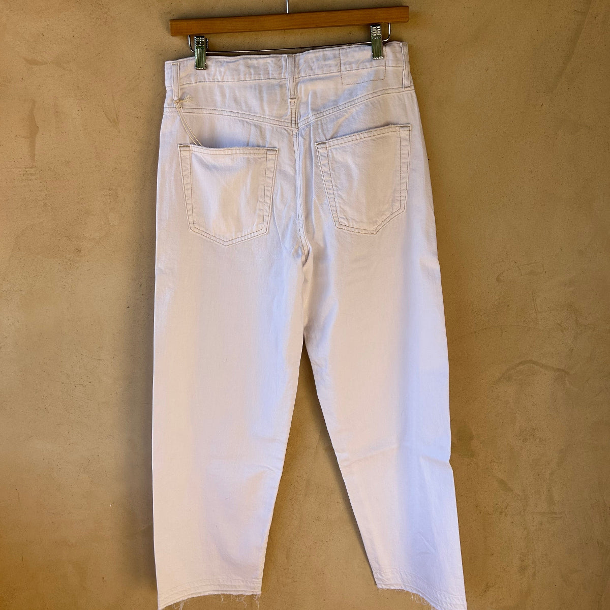 AMO Cropped, Wide Leg Jeans