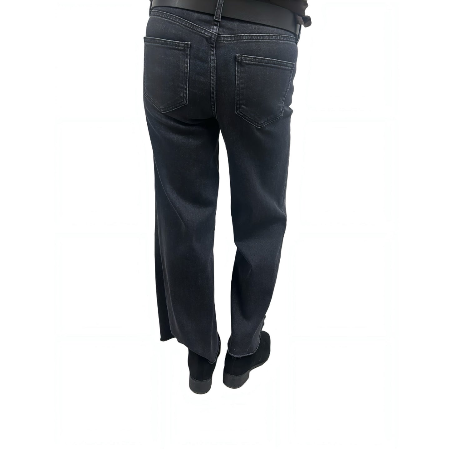 Frank and Eileen Washed Black Jeans