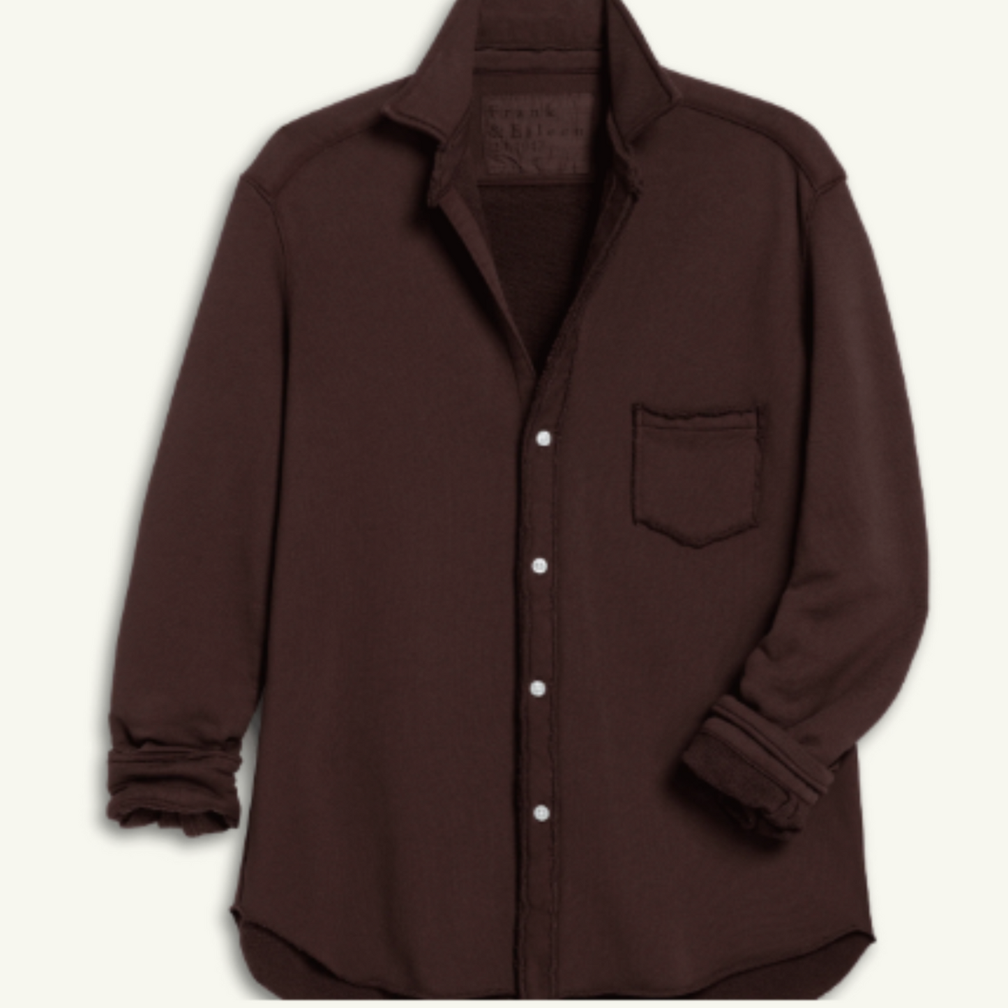 Frank & Eileen Sweatshirt Button Up
