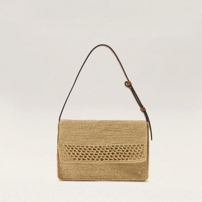 Helen Kaminski Raffia Crochet Crossbody